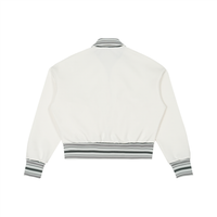 Men’s Striped Collar Zip Jacket