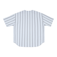 SS26 Women’s Pinstripe Baseball Jersey