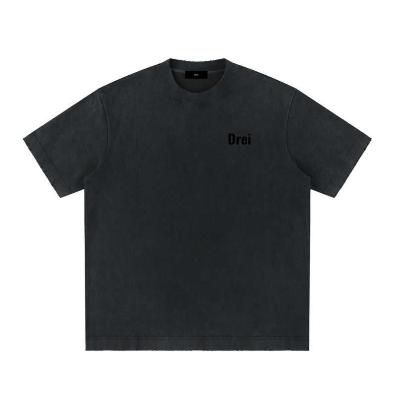 Vintage Washed Frayed T-Shirt