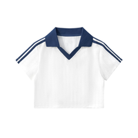 Striped Cropped Jersey