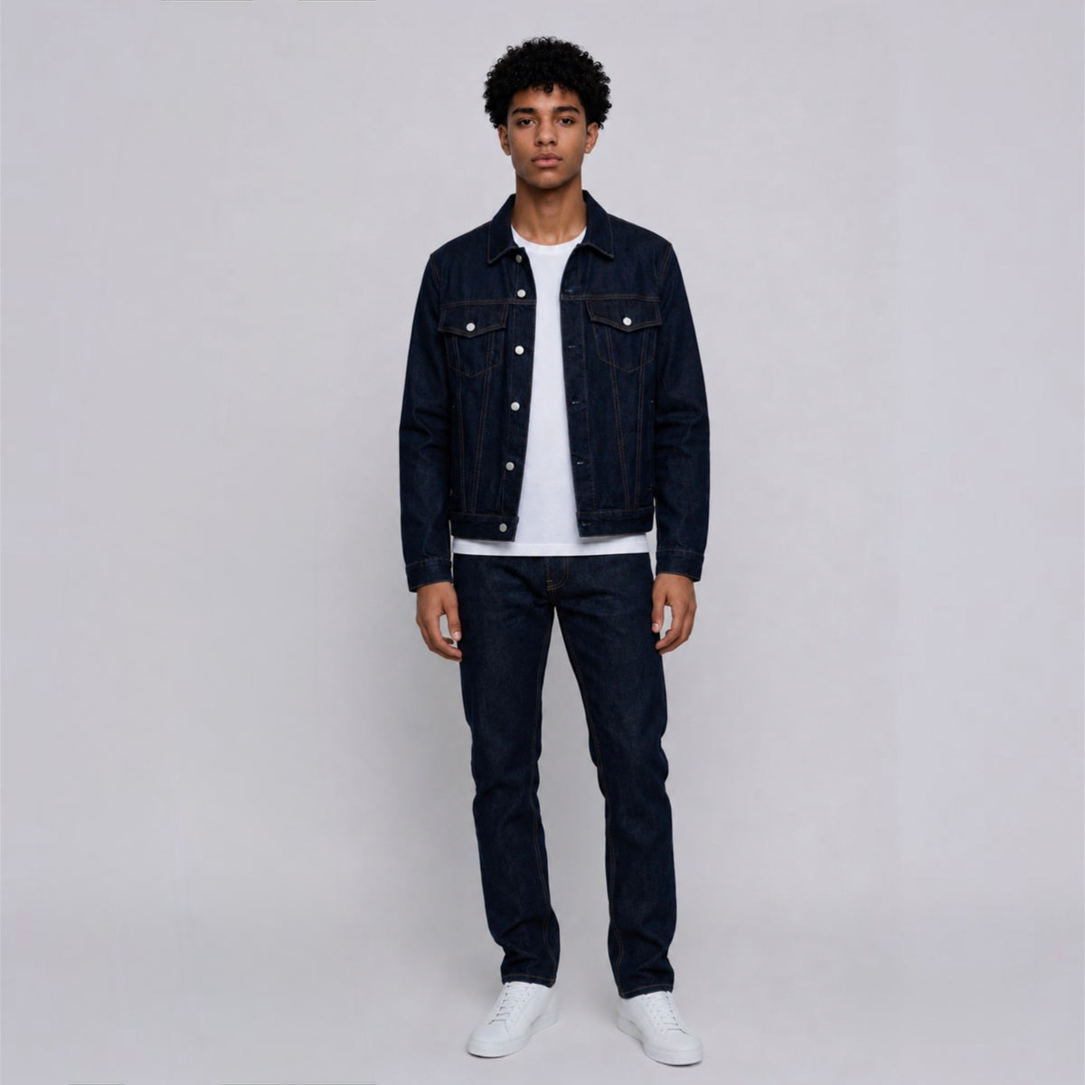 Men’s Pre-Fall Vintage Wash Denim Jacket