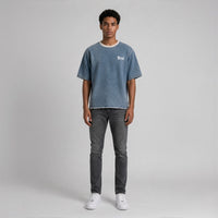 Men’s Vintage Wash Boxy Denim T-Shirt