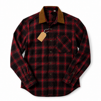 Men's Plaid Button Up Shirt
