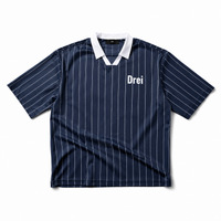 Women’s Pinstripe Collared Jersey
