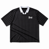 Women’s Pinstripe Collared Jersey
