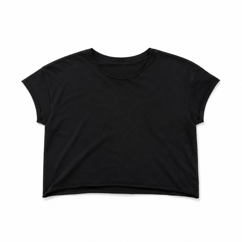 Women’s Boxy Raw Edge T-Shirt