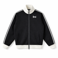 Stripe Fleece Track Jacket