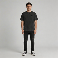 Vintage Washed Frayed T-Shirt