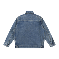 Women’s Vintage Wash Zip Up Denim Jacket