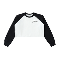 Raglan Crop Sweatshirt