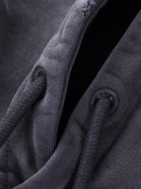 Hand-Frayed Monkey Washed Hoodie