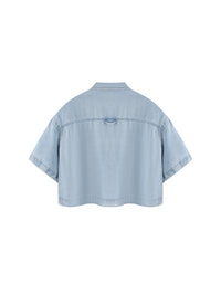 Women's Vintage Wash Boxy Shirt