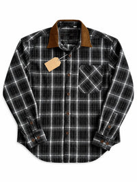 Men's Plaid Button Up Shirt