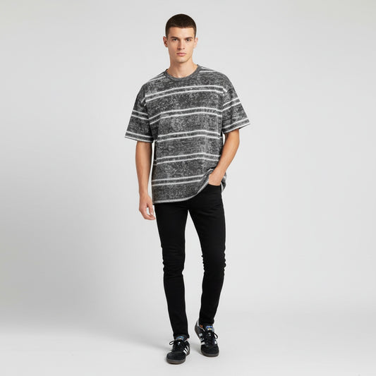 Striped Boxy T-Shirt
