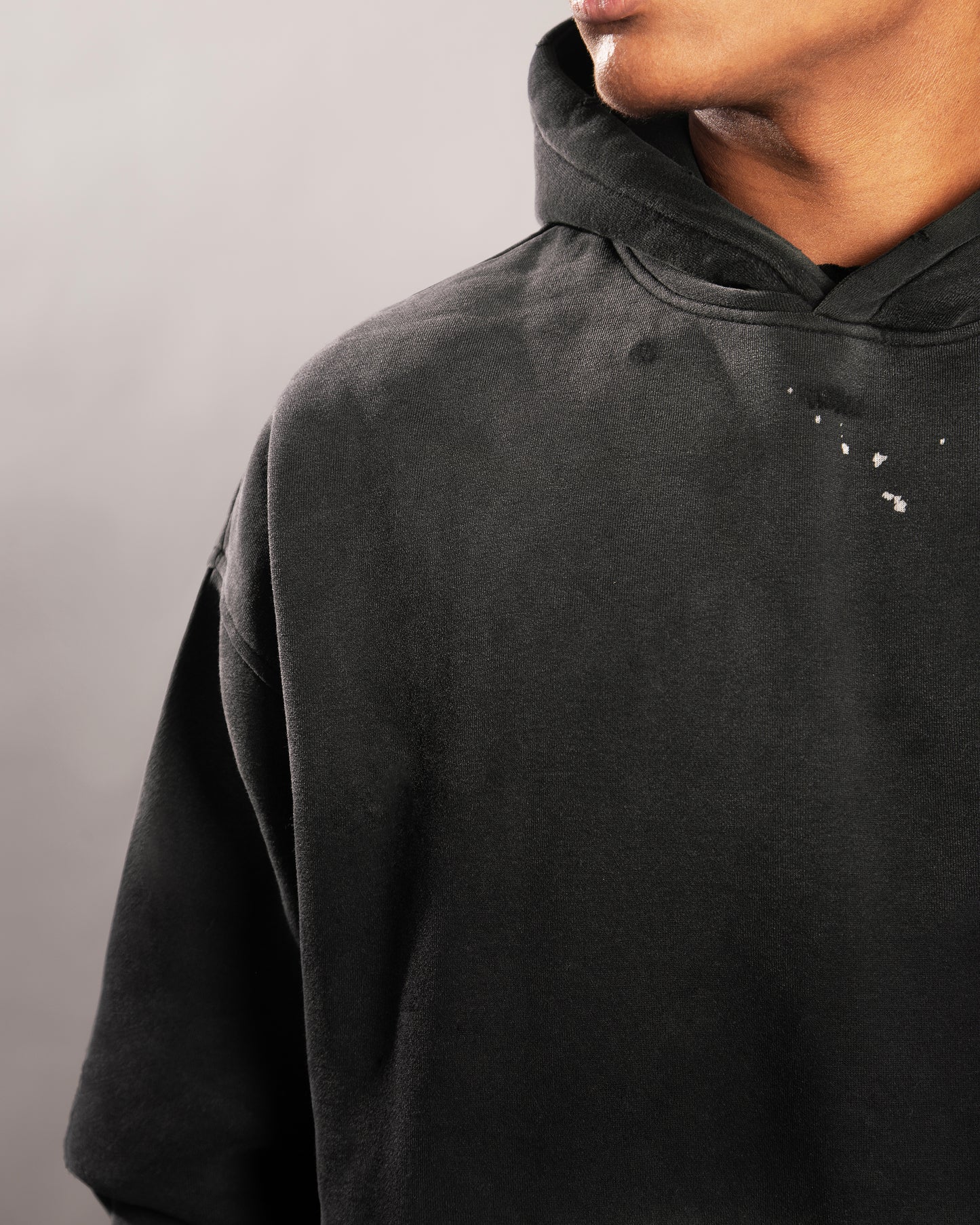 Vintage Wash Distressed Hoodie