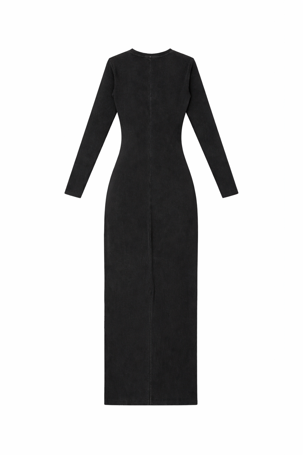 Dyed Washed Slit Maxi Dress