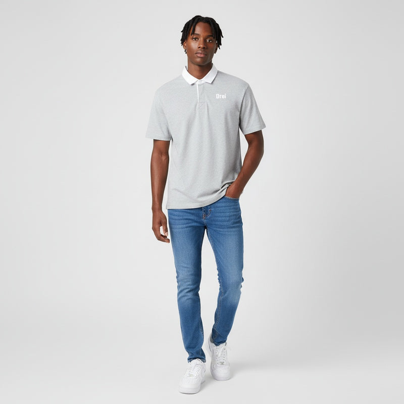 Contrast Polo T-Shirt