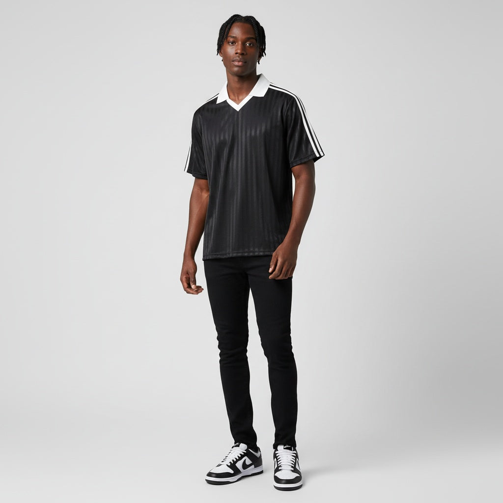 Striped Football Jersey