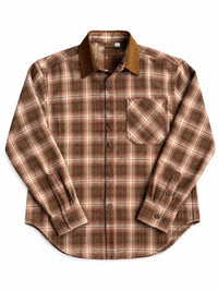 Men's Plaid Button Up Shirt