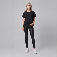 Women’s Boxy Raw Edge T-Shirt
