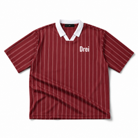 Women’s Pinstripe Collared Jersey