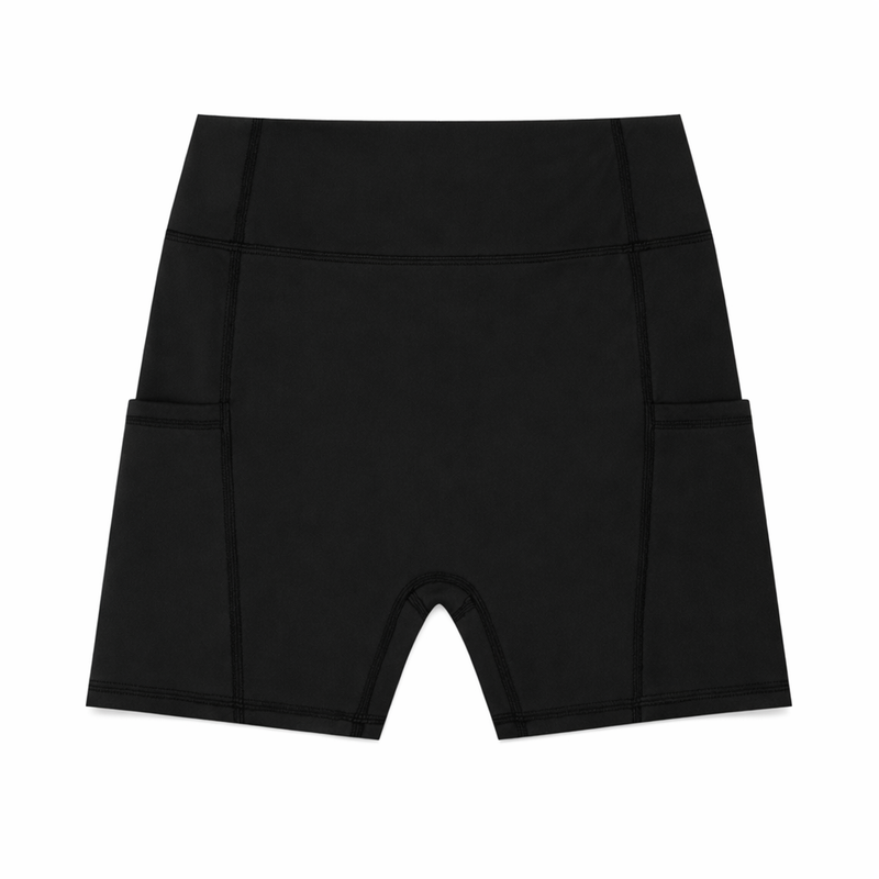 Women's High-Waisted Pocket Shorts
