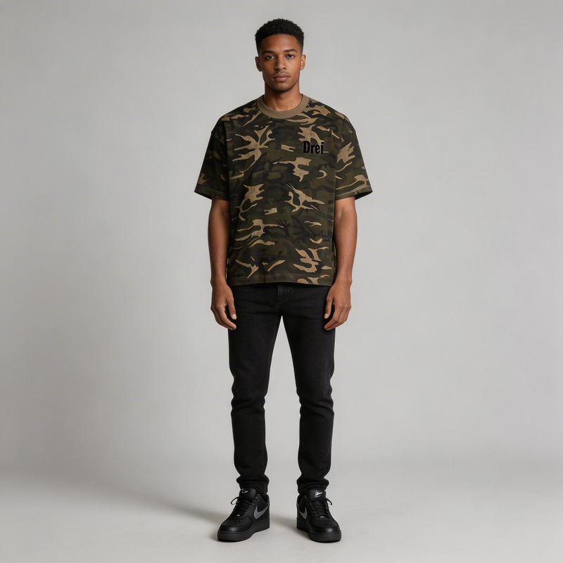 Camo Boxy T-Shirt