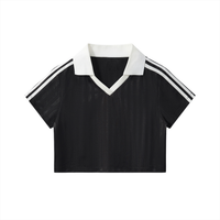 Striped Cropped Jersey