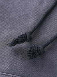 Hand-Frayed Monkey Washed Hoodie