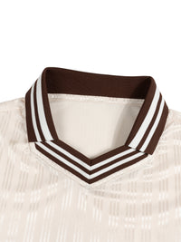 Men's Stripes Polo Collar T-Shirt
