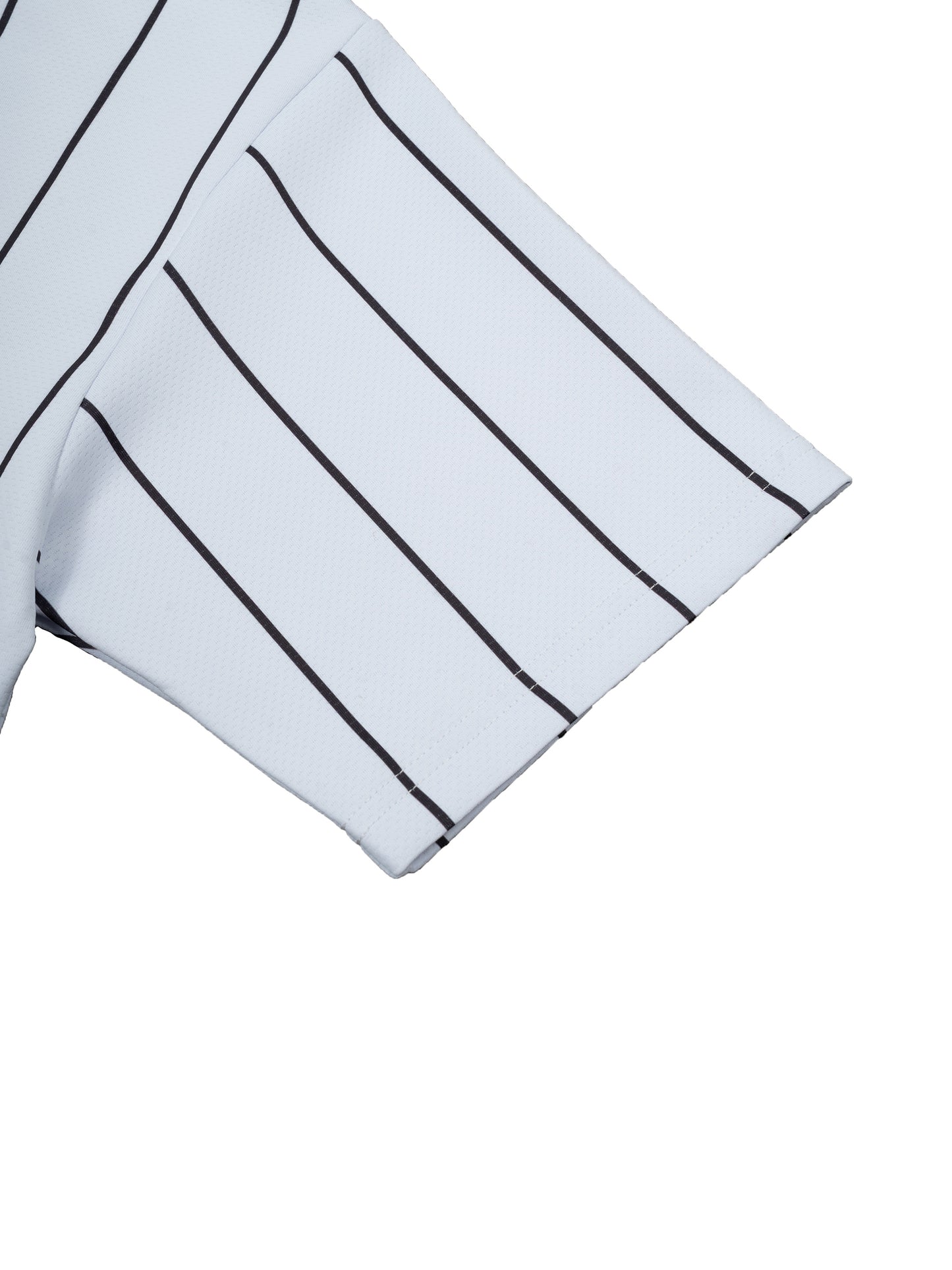 SS26 Women’s Pinstripe Baseball Jersey