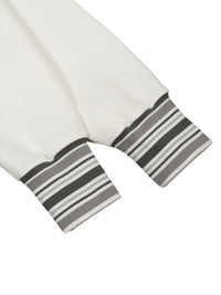 Women’s Striped Collar Zip Jacket
