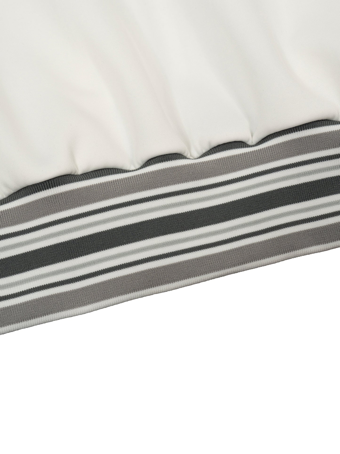 Men’s Striped Collar Zip Jacket